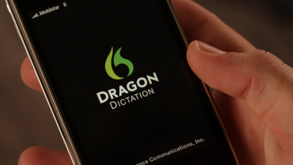 Dragon voice recognition software